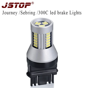 JSTOP Sebring 300C LED pærer bremse canbus led Eksterne lys 12V 3157 P27/7W 6000k bilen lys led-lampe 3157 auto brake lights