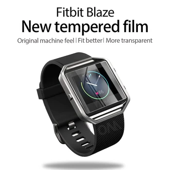 10 Stk 9H Premium Hærdet Glas Til Fitbit Blis Smartwatch Screen Protector Film Tilbehør til Fitbit Blis, Se