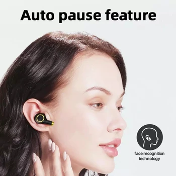 Bluedio Partikel TWS Bluetooth Hovedtelefoner Trådløse Sport Vandtæt Øretelefon AI ansigtsgenkendelse Headset runing øretelefoner