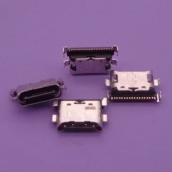 100pcs Mikro-USB-Opladning Port-Stikket, Dock-Stik Stik Til Samsung Galaxy A30S A307 Reparation Udskiftning