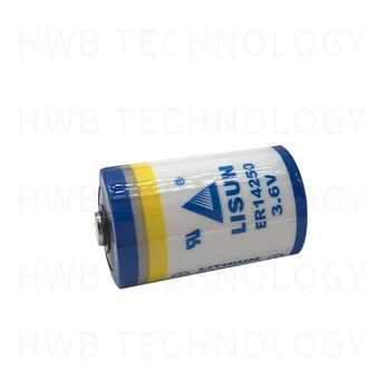 4 Stykker/masse LISUN ER14250 1/2AA 3,6 V Lithium Batteri 1200mAh elmåler, gasmåler, PLC-hukommelse back-up strøm