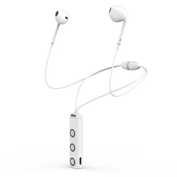 S06 Neckband Bluetooth-Hovedtelefoner Trådløse hovedtelefoner Til Xiaomi iPhone Sport earbuds stereo auriculares fone de ouvido med MIC