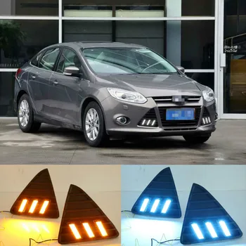 For Ford Focus 3 LED forlygte til ford focus MK3 LED-lys-2012~LED-Kørelys KØRELYS tågelygter Dække forlygter