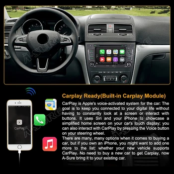 En Sikker 7 Inch 2 Din Android 10.0 Auto Radio CarPlay Wifi 4G+ DVD-GPS-Navigation For SKODA Octavia Yeti fabia Fantastisk
