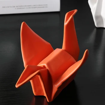 Nordiske kreative udsmykninger boligindretningsprodukter dekorative keramiske origami håndværk dekoration fødselsdag gave Home decor