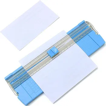 1PCOffice Kit A4 Præcision Papir Kort Kunst Trimmer Foto Cutter skæreunderlag+5Pcs Skåne Kniven For Papir Cutter Trimmer Reservedele