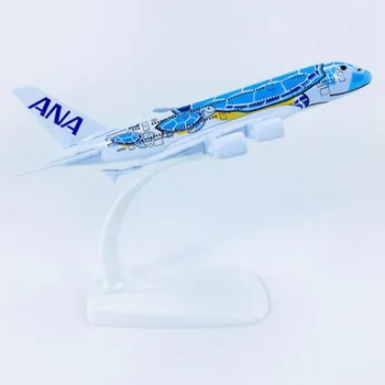 14CM 1/500 A380 380 ANA, Japan Airlines Skildpadde Lani Fly Model Legering Fly Aviation Vise Fly Souvenir-Samling