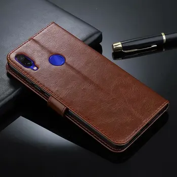 For Xiaomi Redmi Note 7 Pro / Redmi Note 7 Flip Wallet PU Læder taske