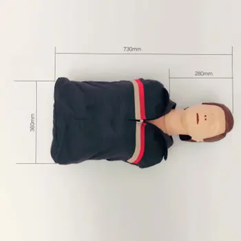 70x22x34cm Bust CPR Uddannelse Attrap Professionel Sygepleje Uddannelse Mannequin Medicinske Model Menneskelige førstehjælpskursus Ny Model