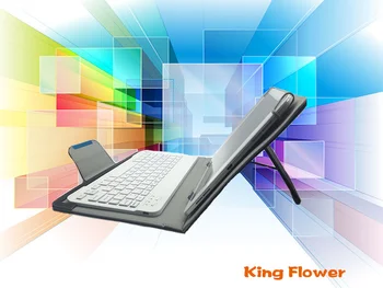 10.1 tommer Bluetooth-Tastatur Cover Til Samsung Galaxy Tab 2 P5110 P5113 P5100 Bemærk, N8010 N8000 gratis 4 gaver
