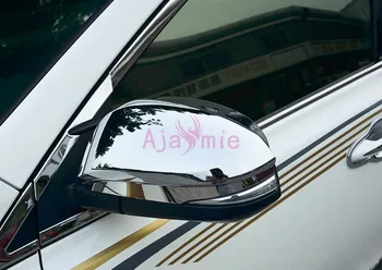 Chrome-Bil Styling Spejl Cover Overlay-Ede Trim Panel Frame 2016 2017 2018 For Toyota RAV4 Tilbehør