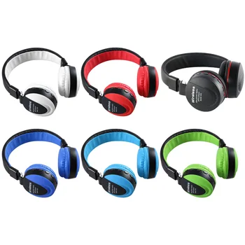 MS-771 Bluetooth-Hovedtelefoner, Foldbar Headset Trådløse Stereo Gaming Hovedtelefoner Med Mikrofon Håndfri Støtte TF Kort MP3-Afspiller FS