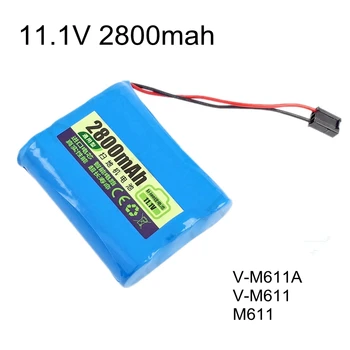 Lithium Batteri 11,1 v 2800mah Li-ion Rechargeble Batteri til V-M611A V-M611 M611 Robot Støvsuger Robot Mopning