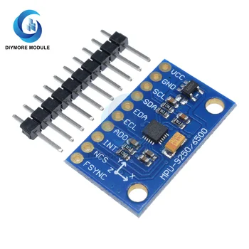 MPU9250 9-Akse Holdning +Gyro+Accelerator+Magnetometer Sensor Modul IIC/I2C Interface Til Arduino/3D/Gestus-Kontrol/Placering