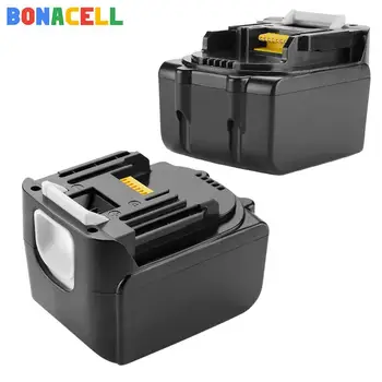 Bonacell 14,4 V 6000mAh Li-Ion Batteri Til MAKITA BL1430 BL1415 194066-1 194065-3 194559 -8 MAK1430Li, MET1821 Værktøjer Batterier