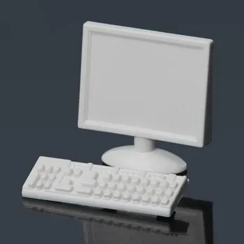 10stk skala 1:20/25/30 model computer med tastatur DIY bygning sand tabel materiale scene, dekoration
