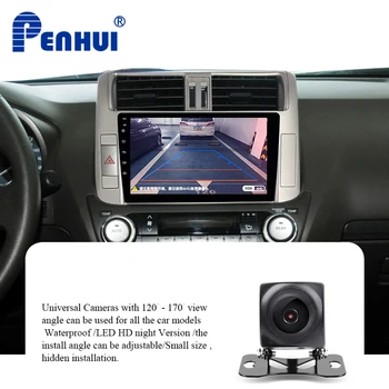 Bil DVD Til Toyota Land Cruiser Prado 150 2010-2013 Bil Radio Mms Video-Afspiller, GPS Navigation Android 10.0 Dobbelt Din
