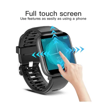 2021 Smartwatch NY16 Fuld-touch-Skærm Smartwatch Ip68 Aluminium Legering Shell Sport Smart Ur Reloj Inteligente Hombre Nyeste