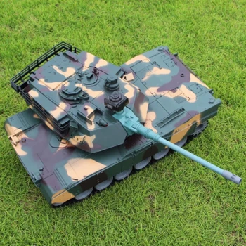 50CM Store Buggy Fjernbetjening Tank Model Battle tank emission Kugle Med LED lys 2,4 G Crawler Tank fjernstyret Bil-Legetøj Til børn