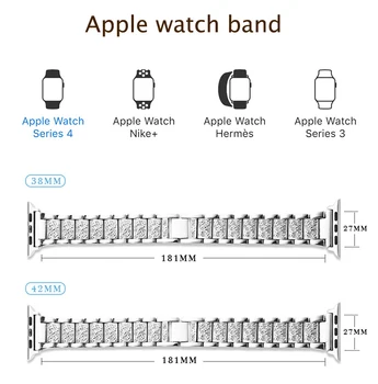 Strop til Apple Ur band 44/40mm for iwatch band 42mm 38mm for Apple Ur 6/5/4/3/2/1 series-armbånd armbånd 38 42 40 44mm
