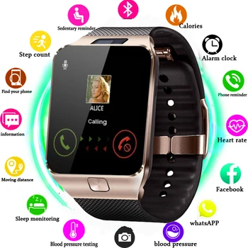 FXM Digital Mænd Ur, Smart Ur Mænd til Kvinder Ur Android Bluetooth-Ur Med Opkald, Musik, Fotografering SIM-T Kort Smart ur