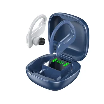 Ny Bluetooth-5.0 Hovedtelefoner, Trådløse Hovedtelefoner støjreducerende Hovedtelefoner Håndfri Intelligent Power Displayet Headset til Mobil