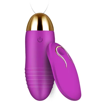 10 speed Trådløs fjernbetjening vibrator Vandtæt, Genopladelige Vibratorer massageapparat sex produkt Vibrerende Æg håndsex