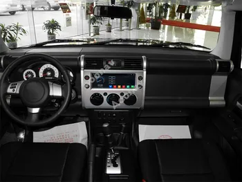 Car Radio Touch Skærm, GPS Stereo Android Tesla Stil Til Toyota Land Cruiser FJ 2007-2017 Bil Audio Carplay Multimedie-Afspiller