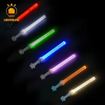LIGHTAILING Mærke af LED-Belysning Sværd DIY-Toy Lys sabel Accessorie til Trooper Star wars Figur 10188/75222/75192/75252/75257