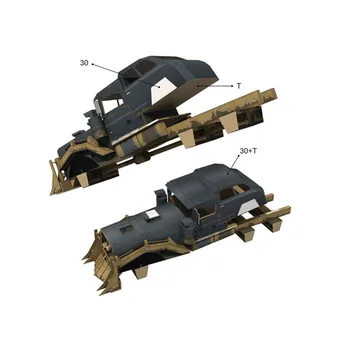 Papir Håndværk 1:25 Mad Max Krig Vogn Bil 3D Papir Model DIY Samle Håndlavede Puslespil Pædagogisk Legetøj for Børn Gaver