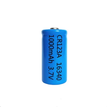 8stk/masse 3,7 V 1000mAh Li Lithium-ion 16340 Batteri CR123A Genopladelige Batterier af 3,7 V CR123 for Laser Pen LED Lommelygte Cell