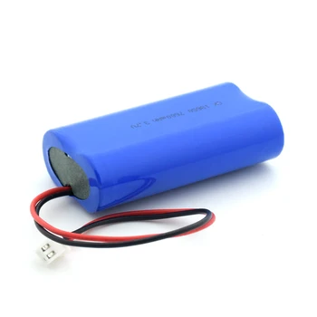 NYT PRODUKT: 3,7 V 18650 Lithium Batteri Genopladeligt Blå Batteri med XH 2.5 Stik 2Pin For Antenne Model Samtaleanlæg