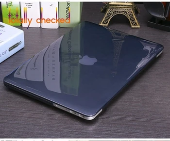 Krystal etui Til Apple Mac book Pro Retina 13 15 Til Macbook Air 13.3 Sag Notebook Cover 11 12 tommer Laptop Sleeve Touchbar
