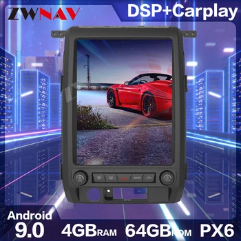 Lodret tesla skærm 4G+64G Android 9.0 Car Multimedia Afspiller Til Ford F150 2009-bil GPS Navi Audio radio stereo Head unit