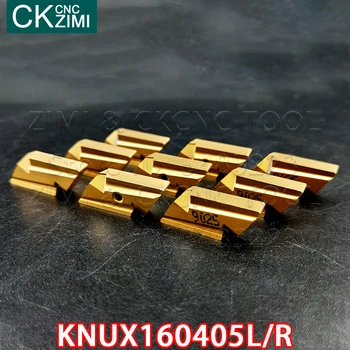 KNUX160405R KNUX160405L BP010 BP9025 Carbide Inserts Metal Turning Inserts Transposition Cutting Tool KNUX CNC Metal lathe Tools