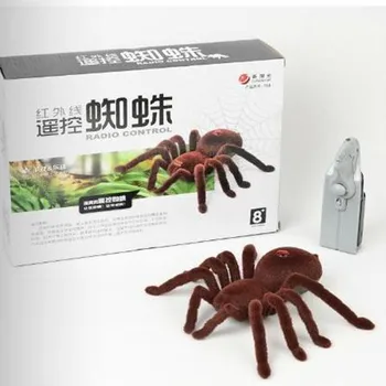 Fjernbetjening Infrarød Spider Toy Simulering Spider Dyr Kontrol Legetøj, Som Børn Julegave