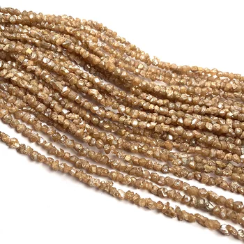 Natursten Løse Perler Uregelmæssig Form, Farve, Belægning Crystal Grus til Smykker at Gøre DIY-Halskæde og Armbånd Tilbehør