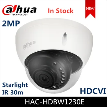 Starlight HDCVI Dahua Kamera 2MP Kamera HAC-HDBW1230E Smart IR Vandtæt til 30m Indendørs Dome-kamera CCTV Kamera